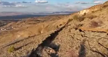 Deprem sonrası Berit Dağı’ndaki ürküten görüntü! Yarık korku saldı