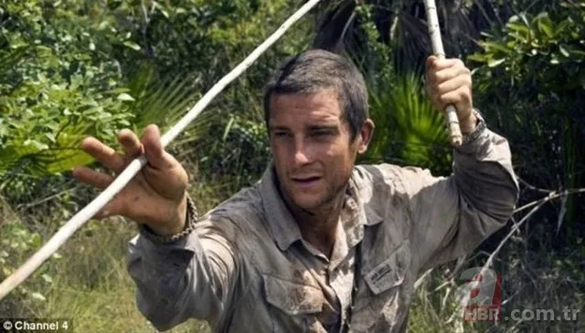Bear Grylls milyonları kandırdı! Meğer böyle çekiliyormuş 15