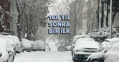 168 yıl sonra bir ilk! Meteoroloji'den kar uyarısı! İstanbul'a kar yağacak mı? İşte kar yağacak iller! Hangi illere kar yağacak?