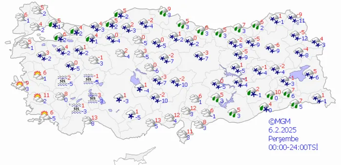 1738467387087.png Meteoroloji Genel Müdürlüğü'nün 5 günlük hava tahmin raporu (ahaber.com.tr)