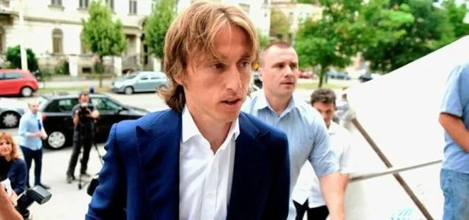 Modric, gözaltına alındı
