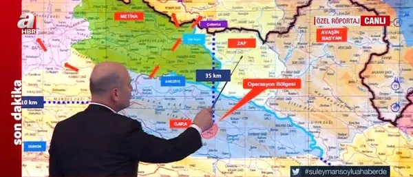 İçişleri Bakanı Süleyman Soylu ilk kez A Haber’de açıkladı! Gara’ya giden HDP’li vekil kimdi? FETÖ’nün şifreleri neler?