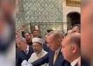 Başkan Erdoğan Hırka-i Şerif’i ziyaret etti!