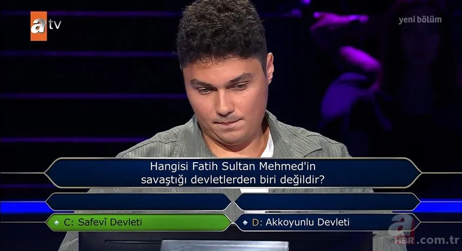 Milyoner’de heyecan dorukta! Tek seferde ne kadar yukarı sıçrarsın? 6