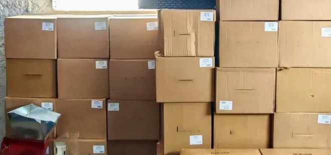 Bilecik'te 93 bin 600 adet makaron ele geçirildi