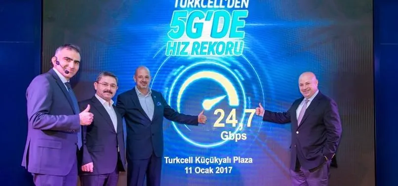 TURKCELL 5G’DE HIZ REKORU KIRDI