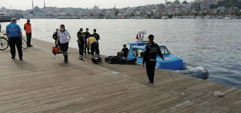 Son dakika: Eminönü'nde denizde 55 yaşlarında bir erkek cesedi bulundu