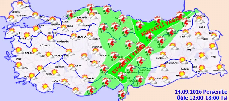Termometreler düşüyor, yağışlar kuvvetleniyor! Doğu Akdeniz ve Karadeniz için kritik uyarı - 2