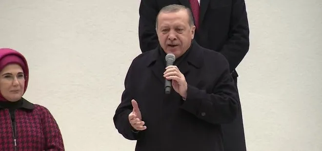 Cumhurbaşkanı Erdoğan Bayburt’ta konuştu