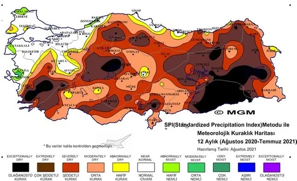 Son dakika: Meteoroloji'den olağanüstü kuraklık uyarısı! Türkiye'nin yarısından fazlası... - 4
