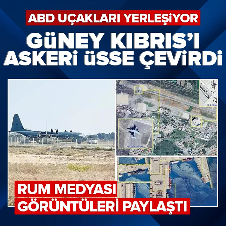 ABD Güney Kıbrıs’ı askeri üsse çevirdi!