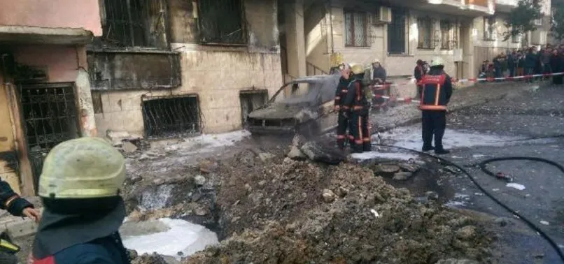 Sefaköy'de doğalgaz patlaması