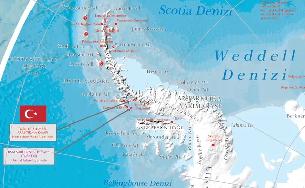 Göktürk-1 görüntüleri yayınladı! İşte Horseshoe Adası ve Dismal Adası