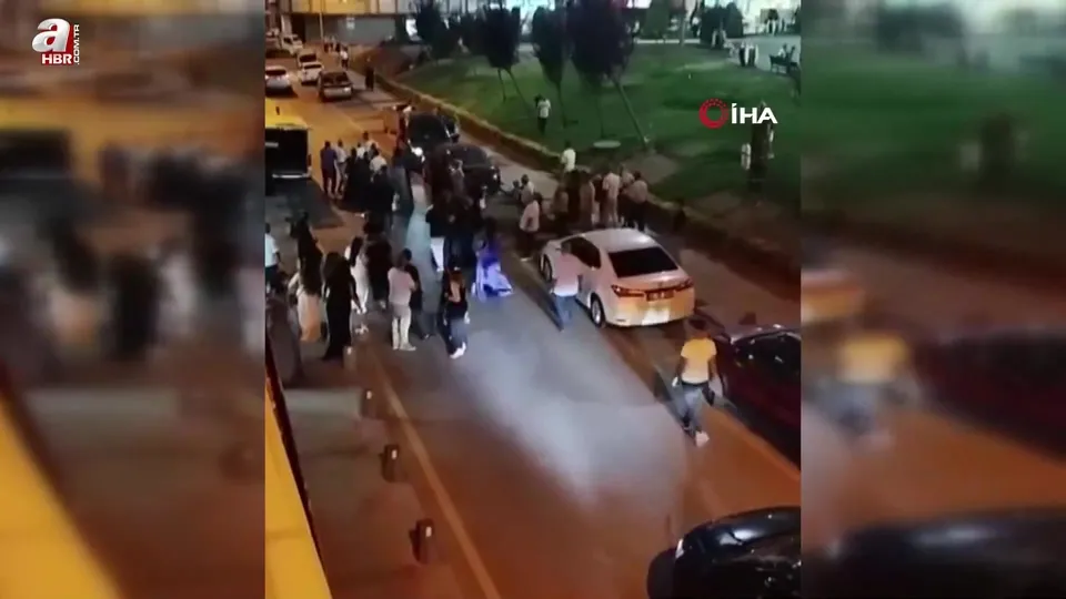 Arnavutköy’de düğün çıkışı kavga