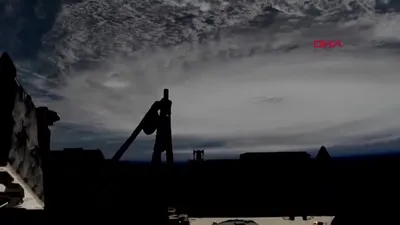 NASA o görüntüleri yayınladı! Hızı 295 kilometreye ulaştı