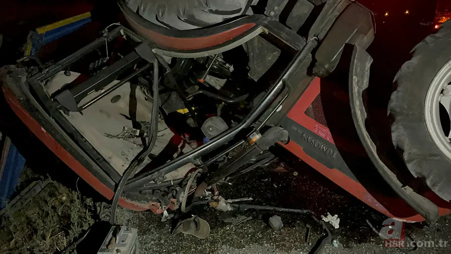 Son dakika! Eskişehir'de yolcu otobüsü ile traktör çarpıştı! Feci kazada yaralılar var 8