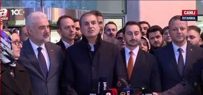 AK Parti Sözcüsü Ömer Çelik açıklamalarda bulundu