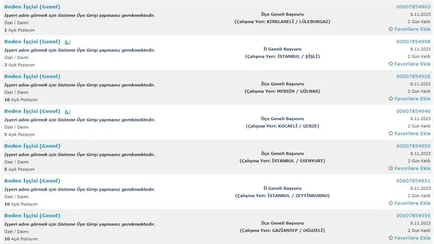 KPSS puan şartı aranmıyor! Türkiye geneli ilkokul mezunu 31 bin personel alımı başları! Başvuru şartları ve ekranı…