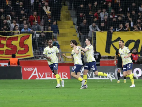 Fenerbahçe Kayseri’de hata yapmadı: Ferdi’nin golü geceye damga vurdu