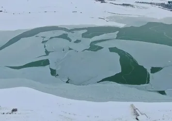 Bu görüntüler Antarktika'dan değil! Dikkat çeken görüntüler
