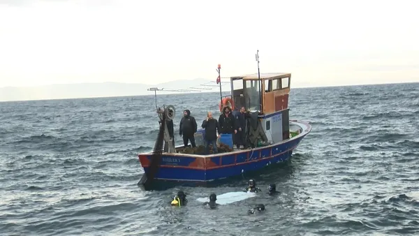 Marmara'da 'hayalet ağ' temizliği - 1