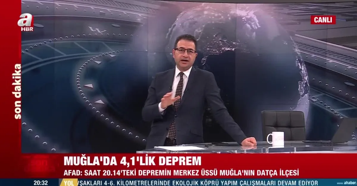 Datça açıklarında korkutan deprem