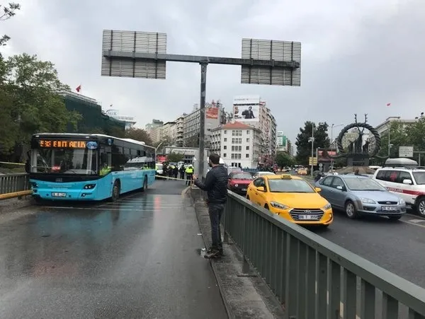 Ankara’da halk otobüsü kaza yaptı: Yaralılar var