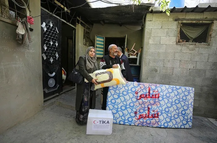 TİKA Filistinli 1100 aileye yardım paketi dağıttı - 3