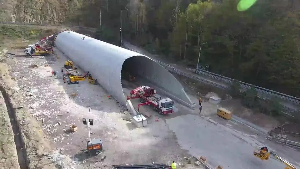 Bolu Dağı Tüneli yenilendi | Heyelan nedeniyle bir süredir trafiğe kapalıydı