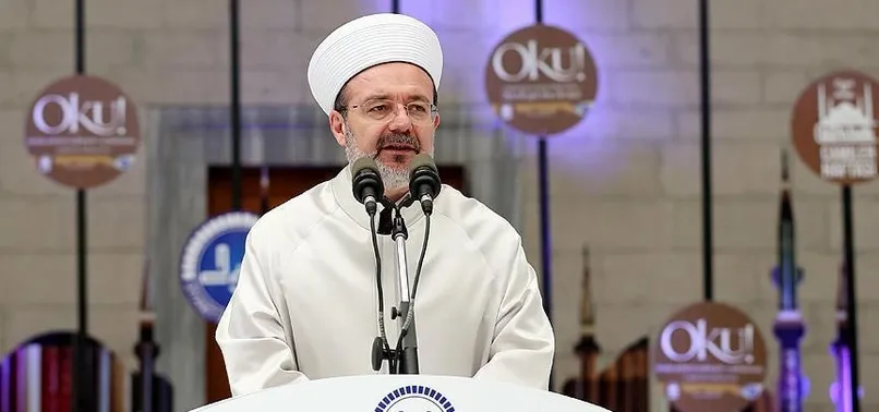 Mehmet Görmez: Camiler 24 saat açık olmalıdır