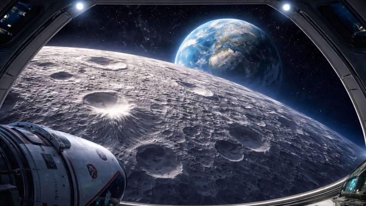 Uzayda duygusal anlar: NASA astronotu ölen eşinin adını Ay’daki kratere verdi