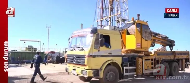 Gabar’dan sonra Namaz Dağı’nda petrol sondajı başladı! A Haber muhabiri bölgeden son durum aktardı