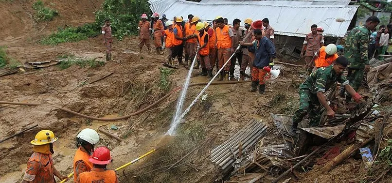 Bangladeş'te heyelan: Ölü sayısı 132'ye yükseldi