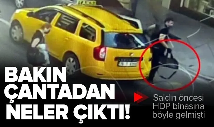 İzmir’de HDP binasına silahla saldıran Onur Gencer’in çantasından para ve bıçak çıktı