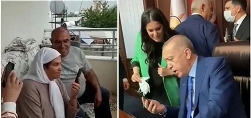 Son dakika: Başkan Erdoğan kanser hastası Halime teyzeyle görüştü