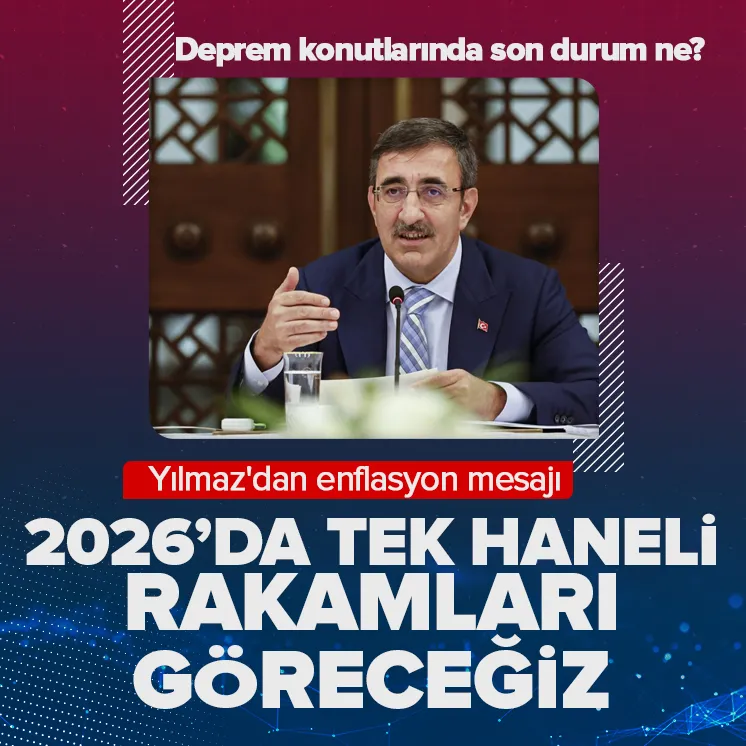 Cevdet Yılmaz’dan enflasyon mesajı!