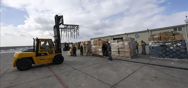 Ürdün Türkiye’ye uçakla 11 ton yardım malzemesi gönderdi