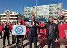 İYİ Parti önünde protesto! Lütfü Türkkan’a tepki