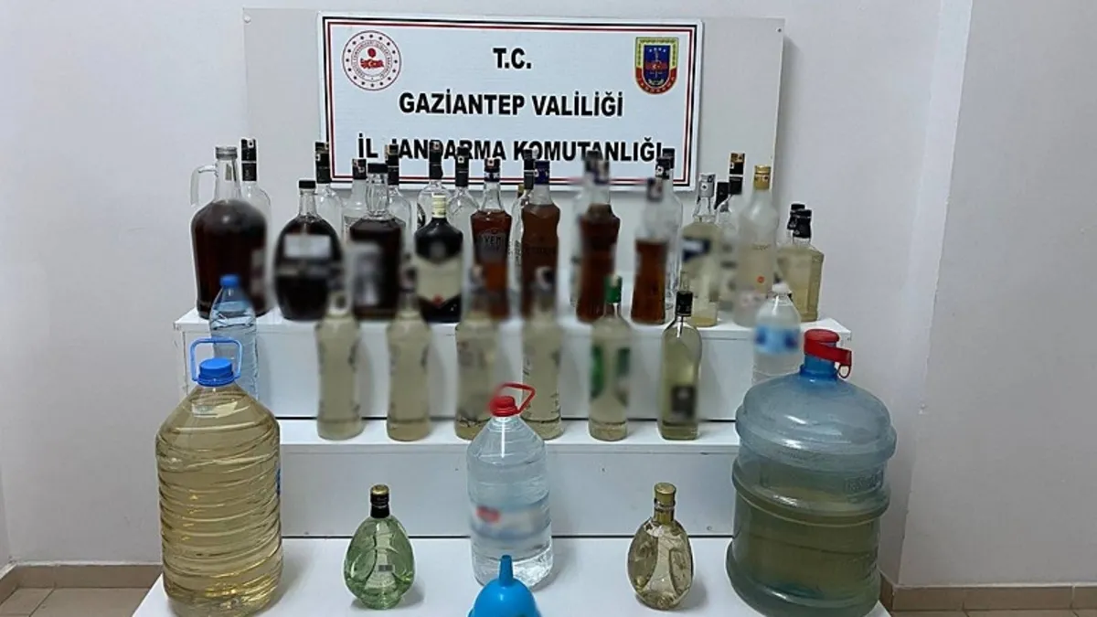 Gaziantep'te 1 milyonluk kaçan ürün yakalandı: 9 gözaltı