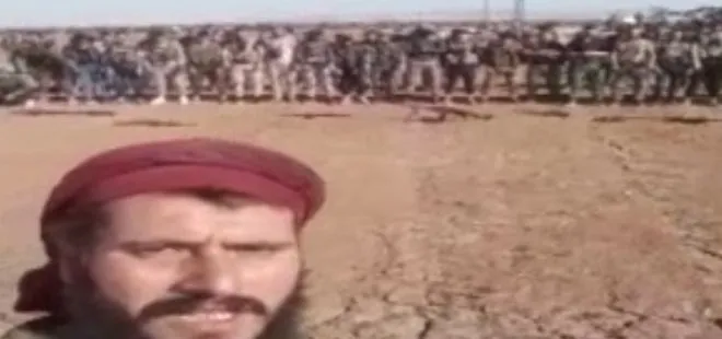 Suriye Milli Ordusu askerleri, Münbiç sınırında namaz kıldı