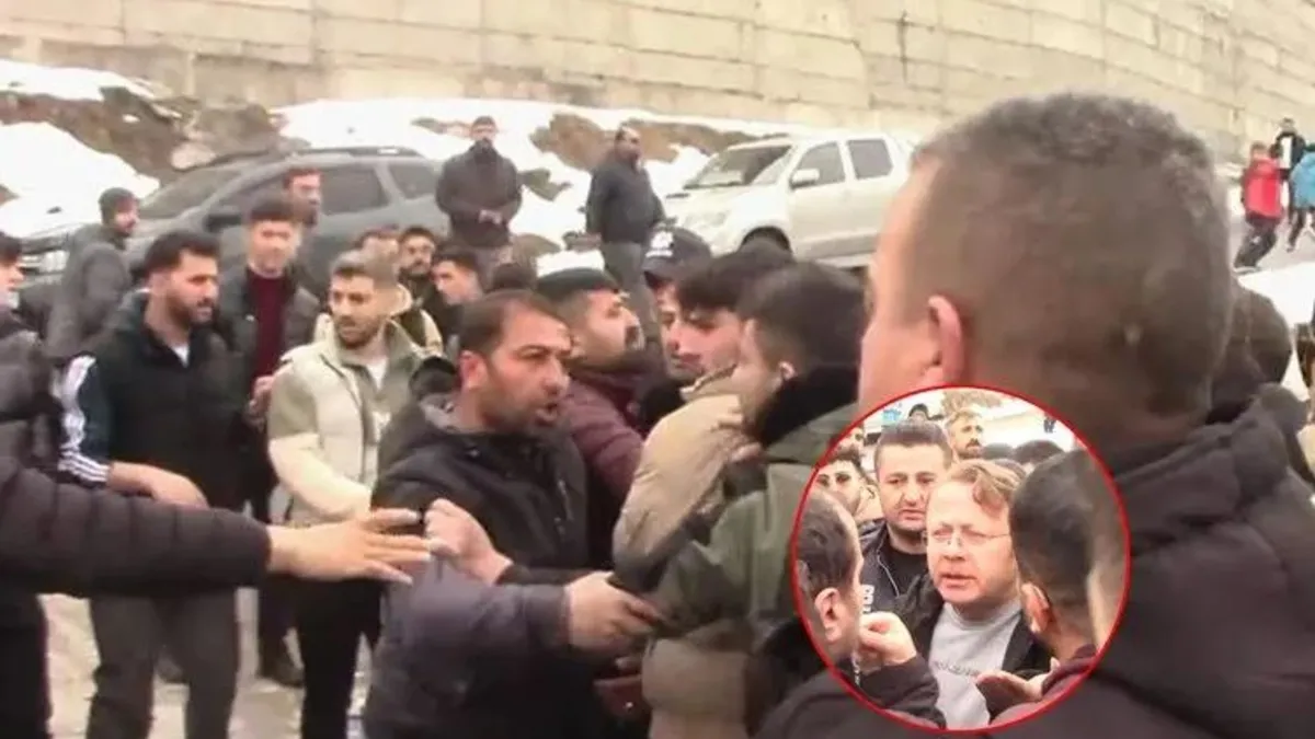 Hakkari’de polislere skandal hakaret! O şahıs terör örgütü üyesi çıktı