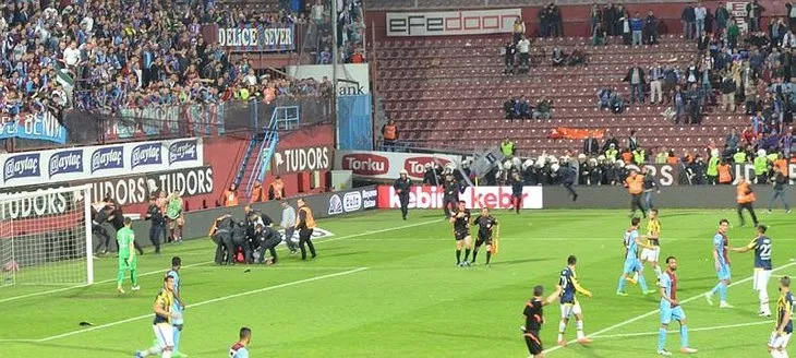 Dünya basını olaylı Trabzonspor-Fenerbahçe derbisini böyle yazdı