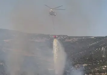İzmir'de orman yangını! Ekipler sevk edildi
