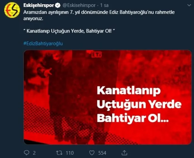 Ediz Bahtiyaroğlu neden öldü? Eskişehirsporlu Ediz Bahtiyaroğlu kimdir, nereli?