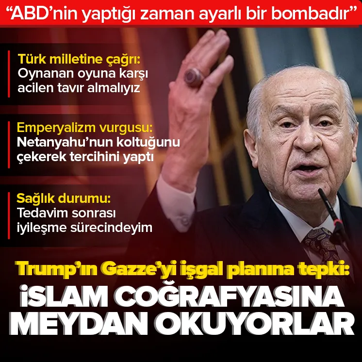 Bahçeli: İyileşme sürecine girdim