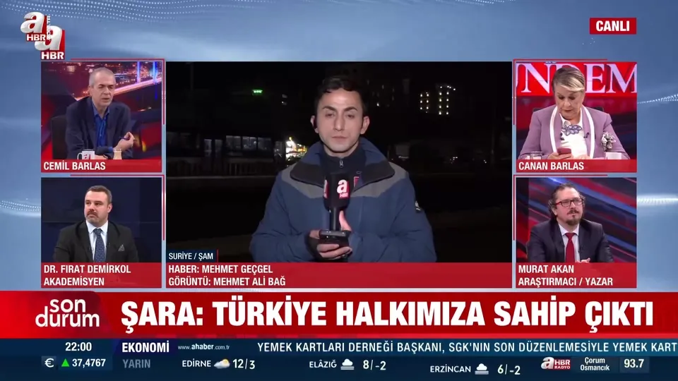 Şam’da neler yaşanıyor? A Haber Suriye’de