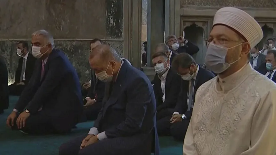 Başkan Erdoğan 2. kez Ayasofya’da