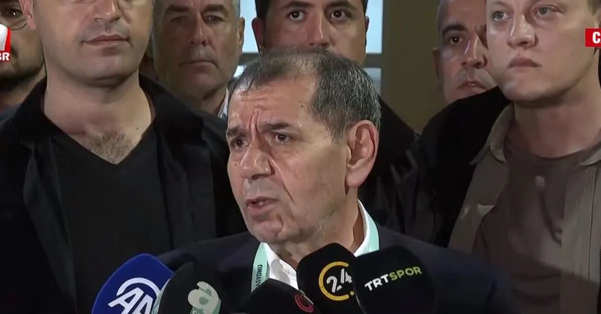 Galatasaray Başkanı Dursun Özbek'ten önemli açıklamalar! "Tarihe kötü geçecek bir Süper Kupa finali oldu"