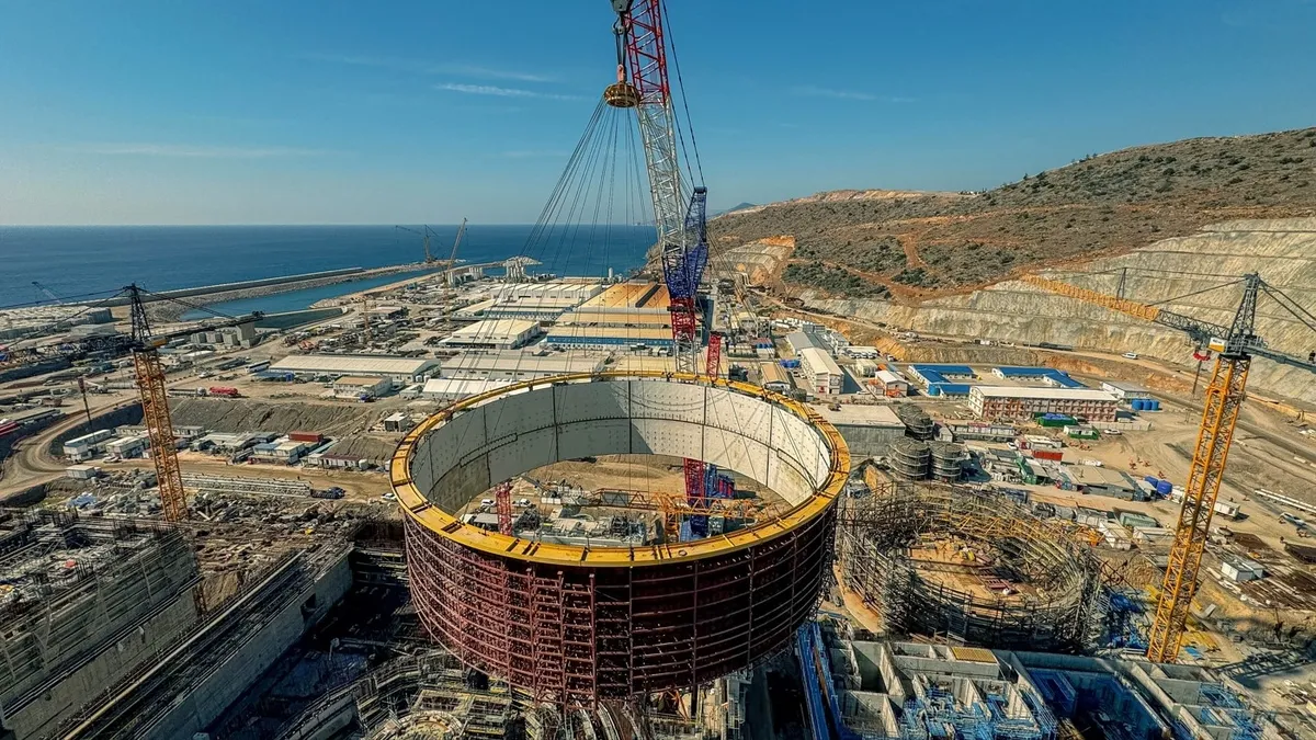 Akkuyu NGS'de adım adım sona doğru! İkinci katmanı kuruldu