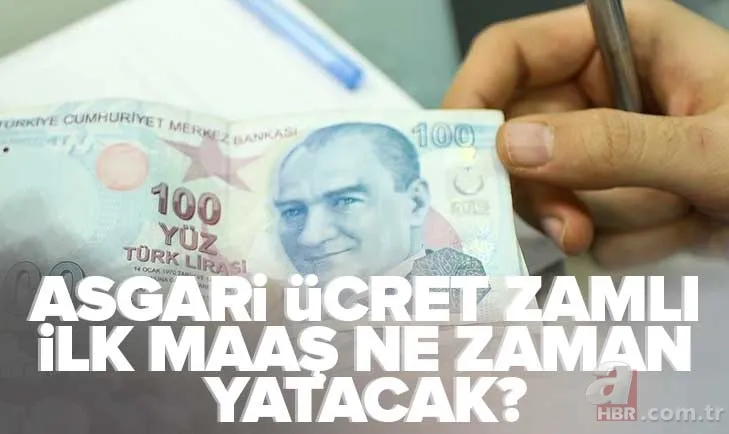 Yeni asgari ücret ne zaman geçerli olacak? 2023 Ocak asgari ücret zamlı maaş ne zaman, hangi tarihte yatacak? 1